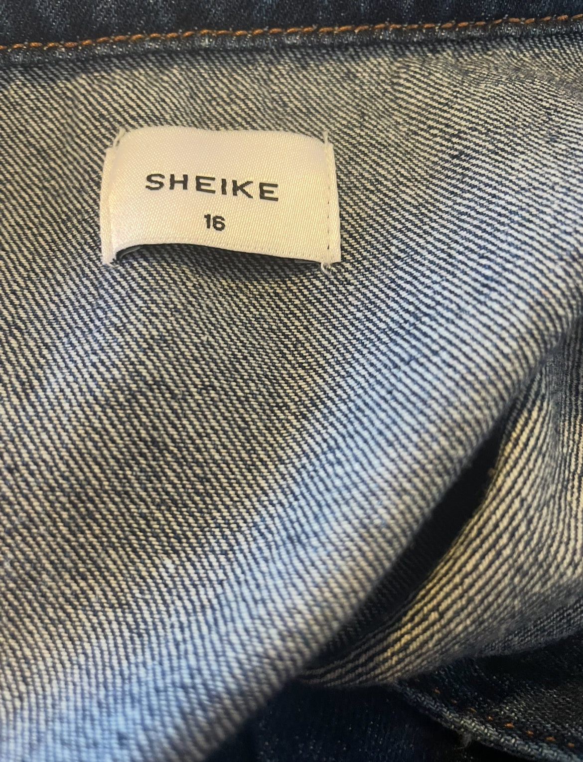 Sheike Maeve Preloved Denim Maxi Dress