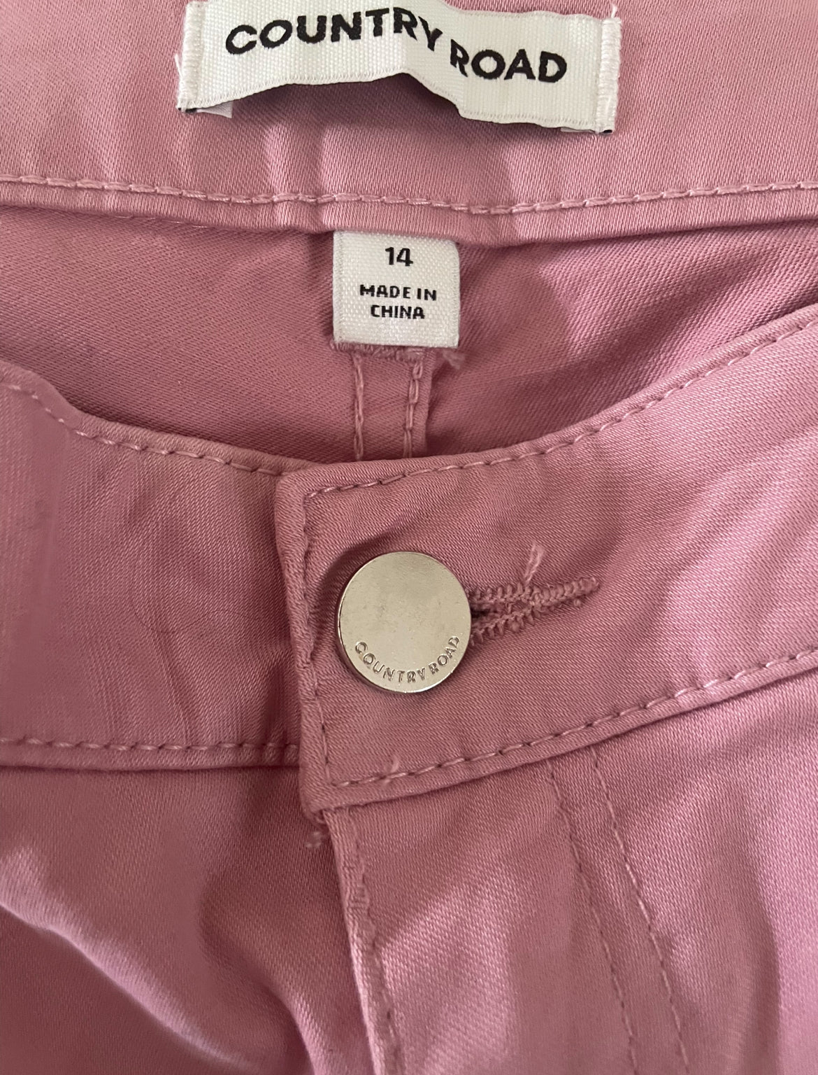 Country Road Sateen Musk Pink Preloved Jeans