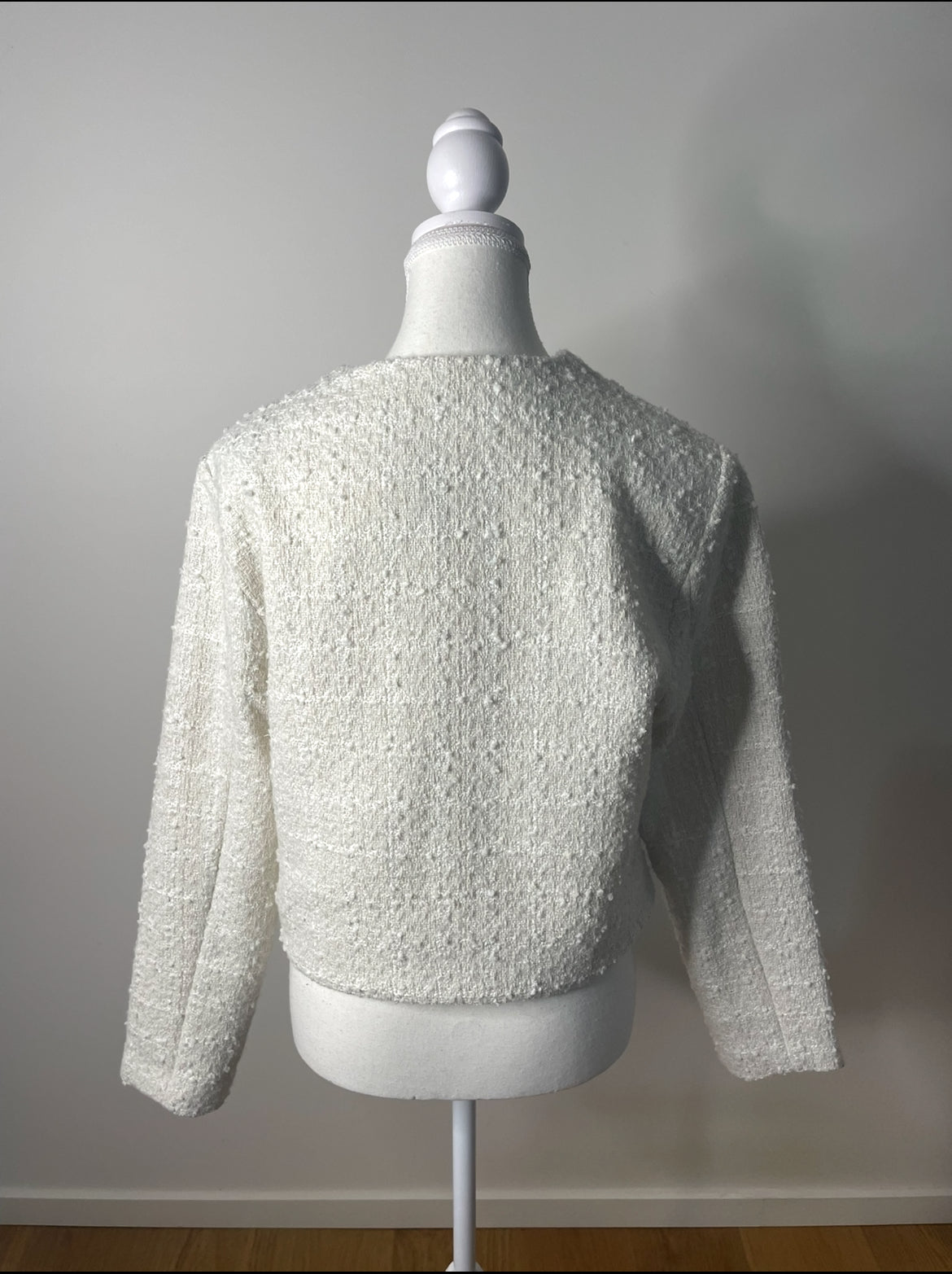 Abercrombie & Fitch Cream Preloved Jacket