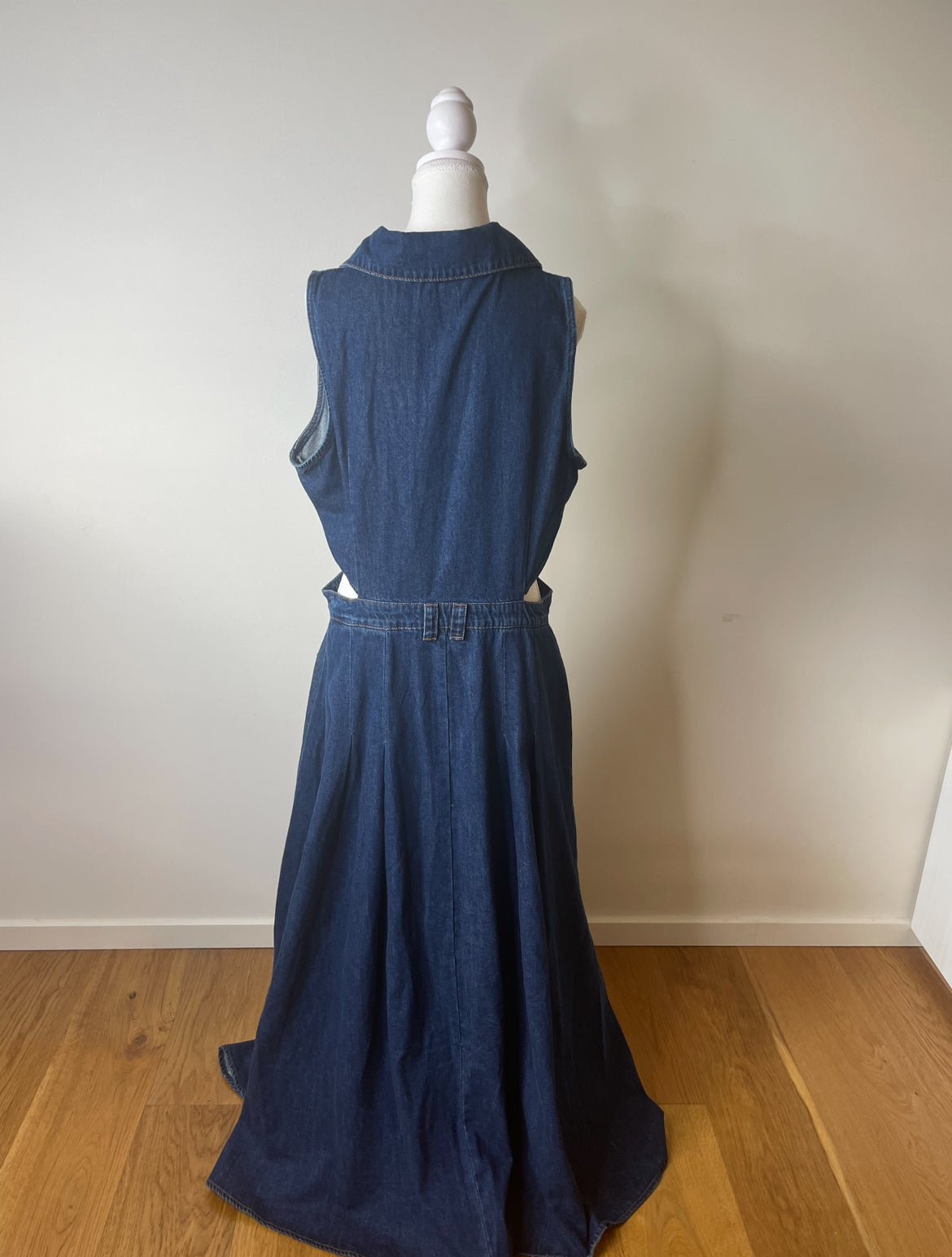Sheike Maeve Preloved Denim Maxi Dress