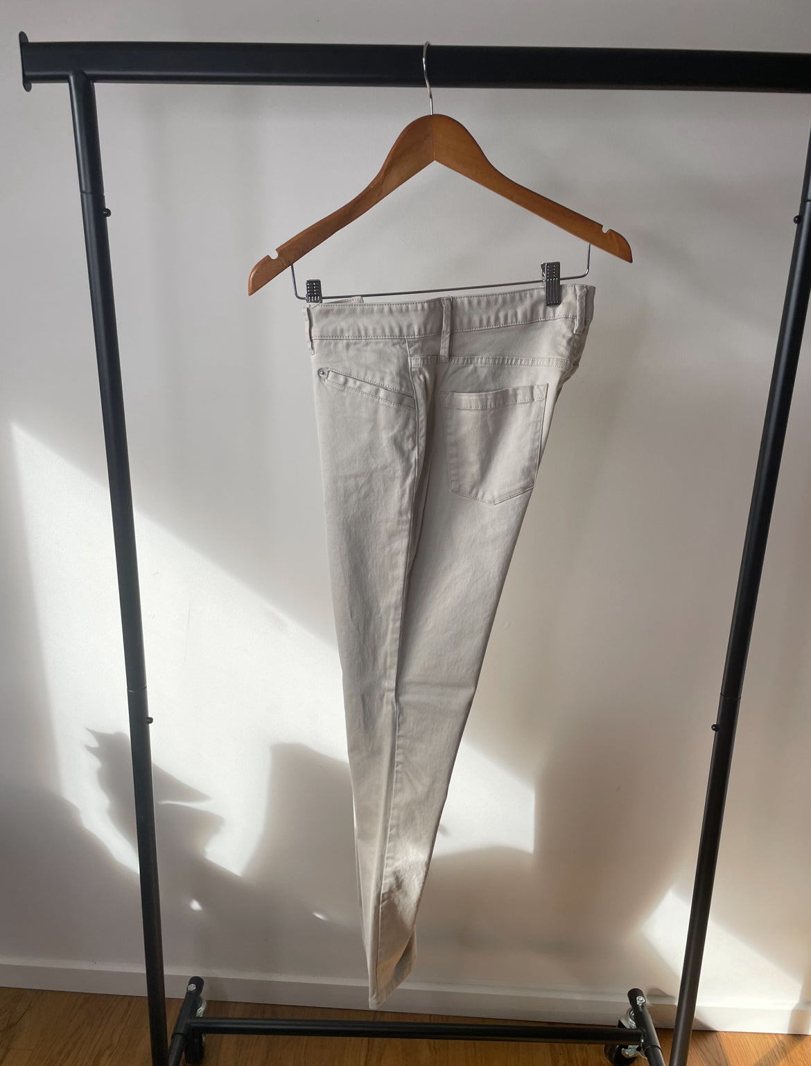 Country Road Preloved Beige Sateen Jeans
