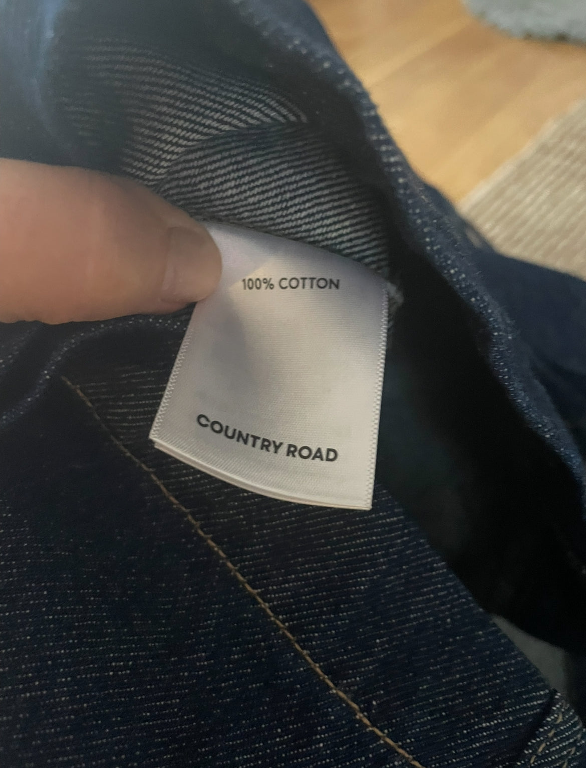 Country Road Preloved Denim Dress