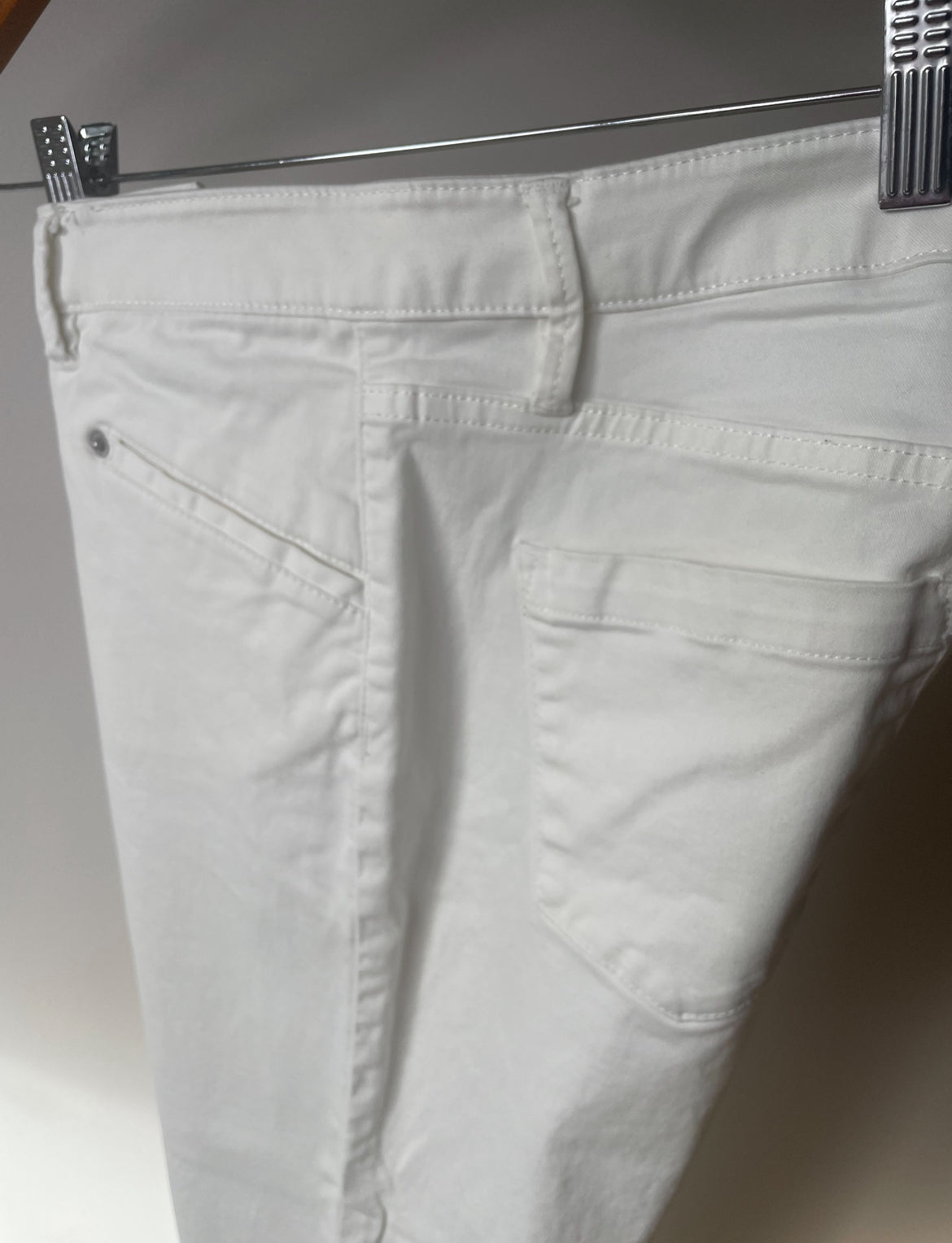 Country Road Preloved Sateen Cream Jeans