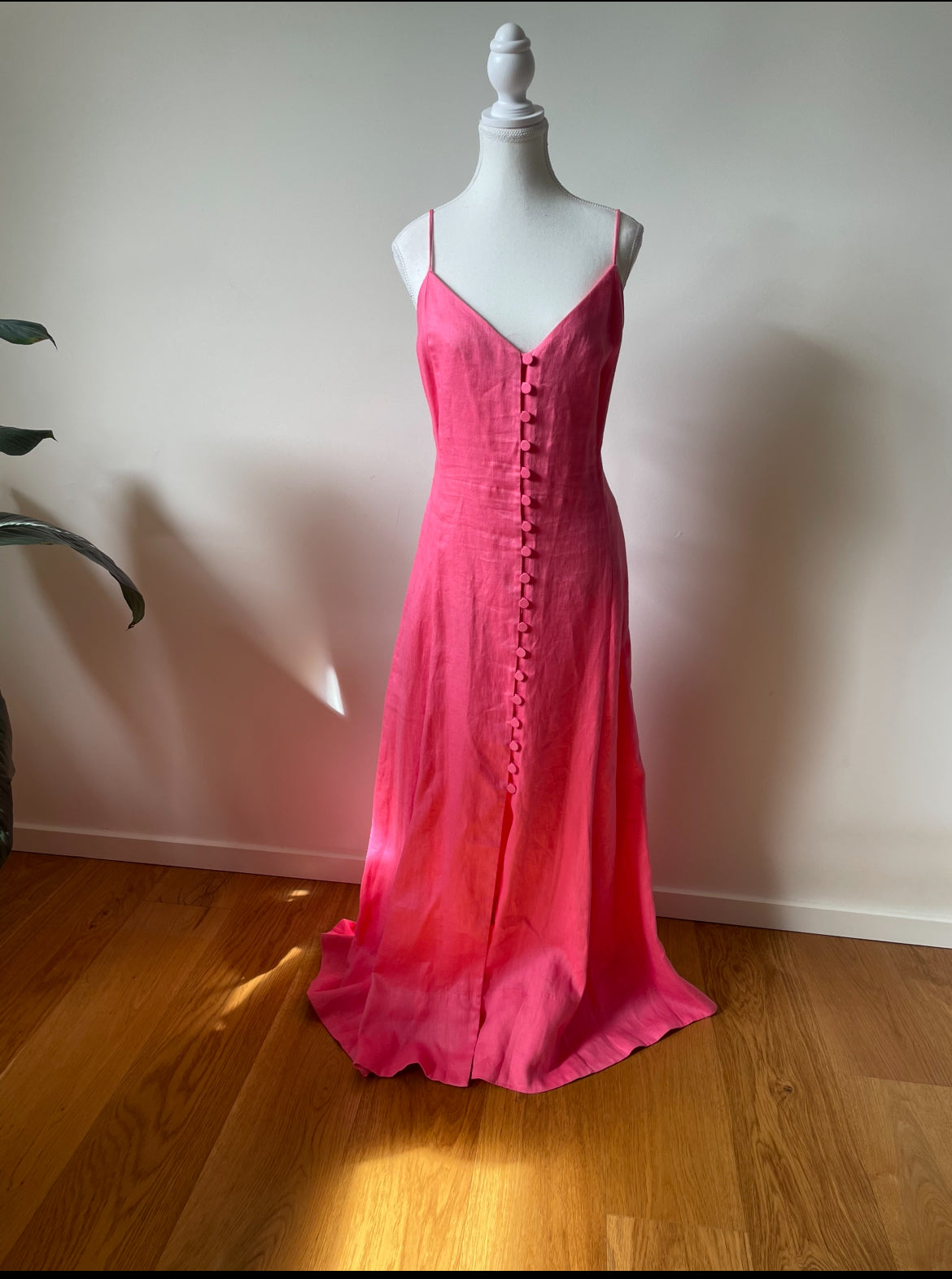 Candy Pink Country Road Maxi Slip Dress