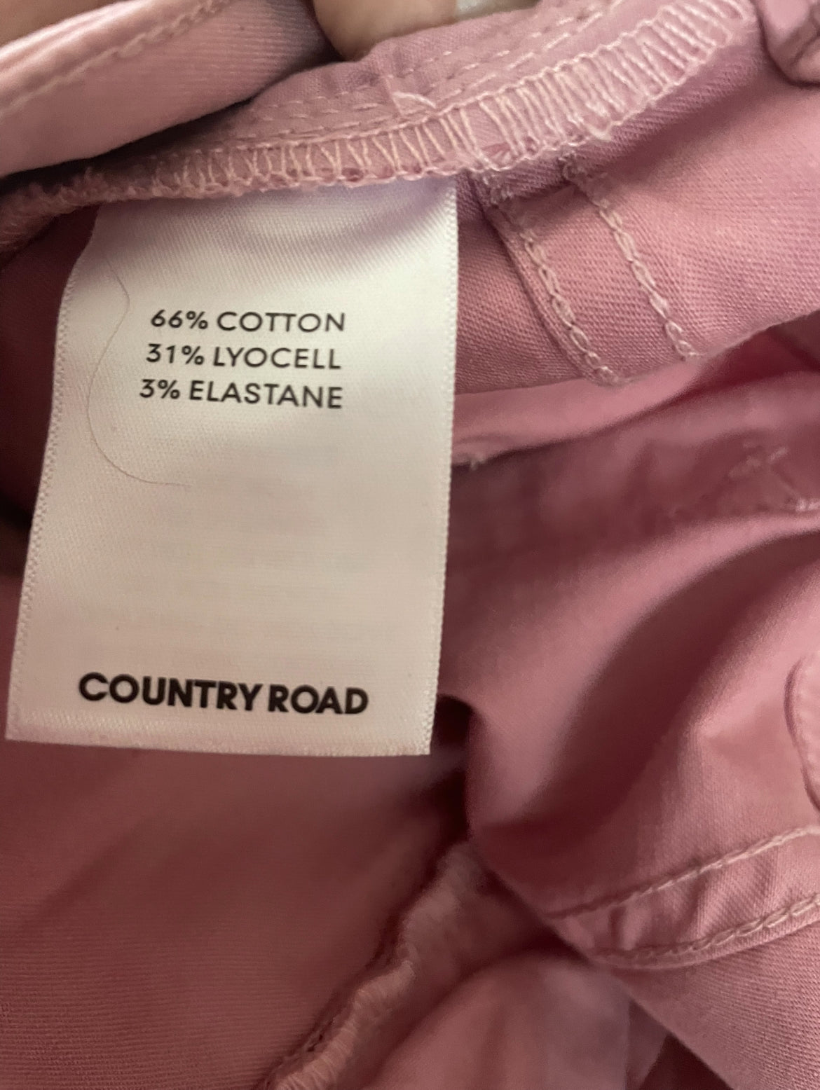 Country Road Sateen Musk Pink Preloved Jeans