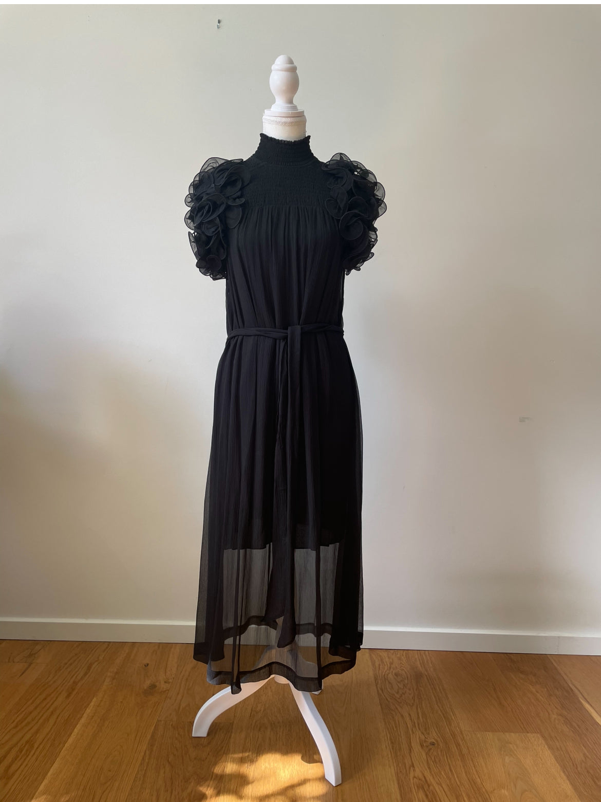 Husk Sartre Black Dress