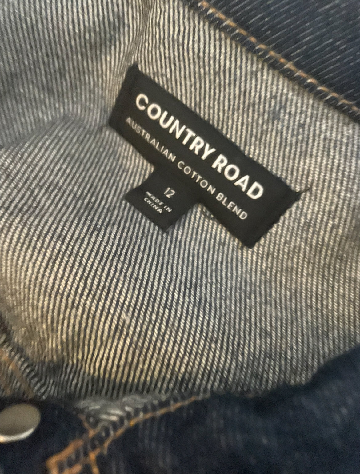 Country Road Preloved Denim Dress