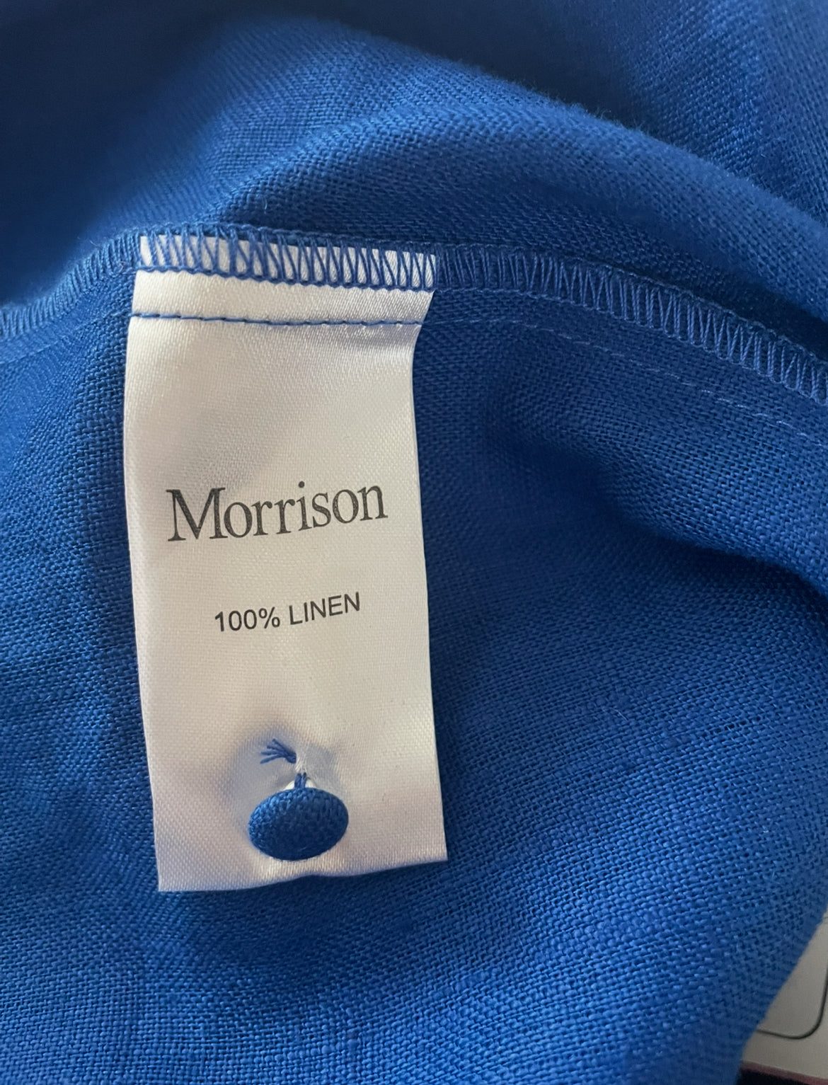 Morrison Benita Blue Linen Dress