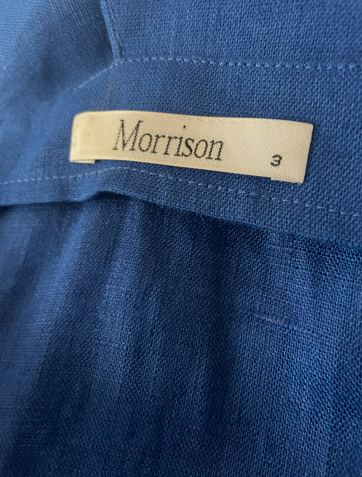 Morrison Benita Blue Linen Dress