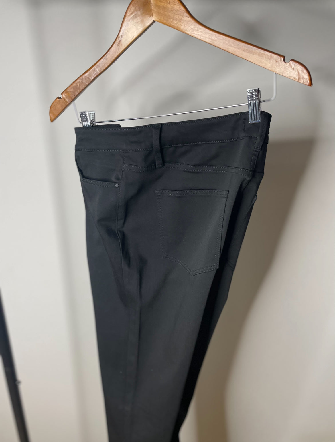 Country Road Black Modal Slightly Flared Leg Jeans