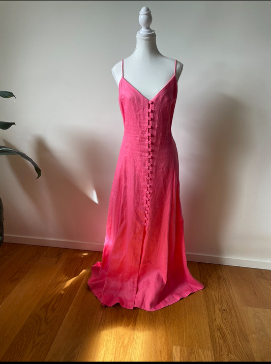 Candy Pink Country Road Maxi Slip Dress