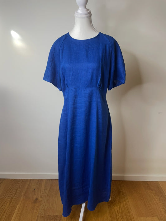Morrison Benita Blue Linen Dress